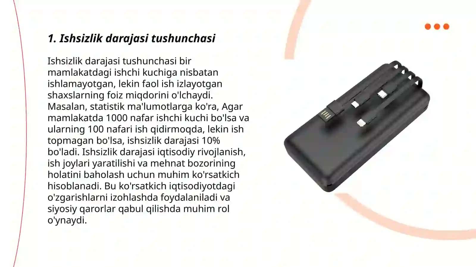 Ishsizlik darajasi va uni aniqlash 3