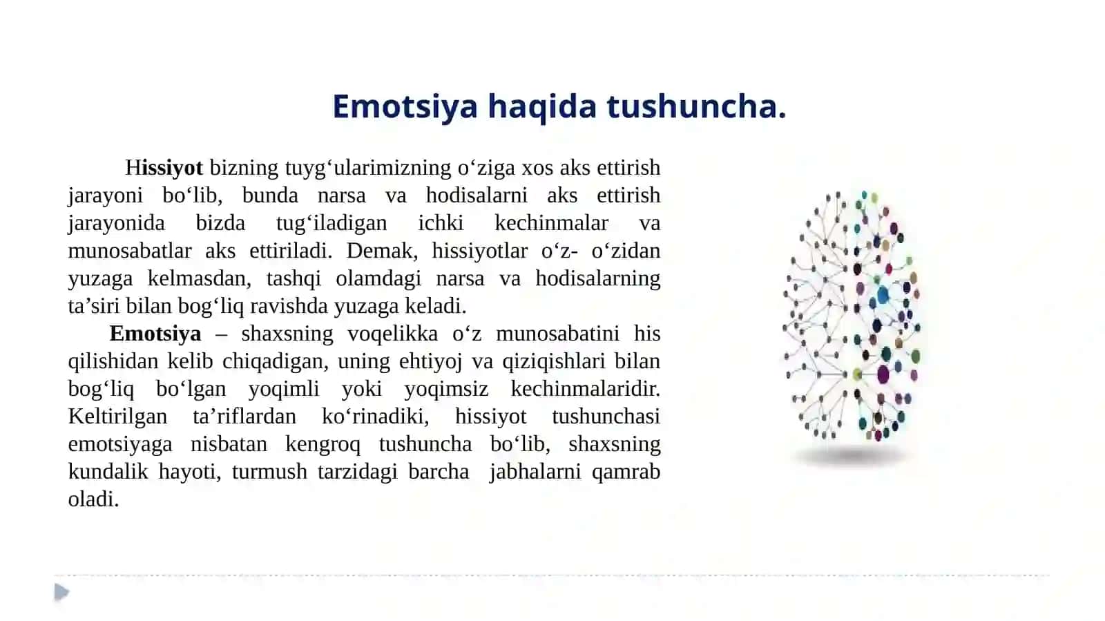 Emotsiya Haqida Tushuncha 3
