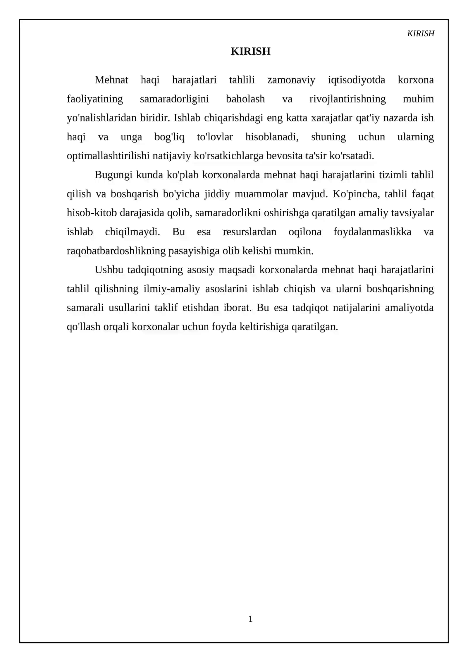 Mehnat haqi harajatlari tahlili 3