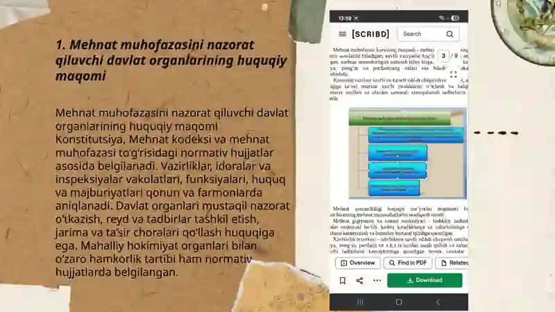 Mehnat muhofazasining huquqiy va tashkiliy asoslarini nazorat qiluvchi organlar 3