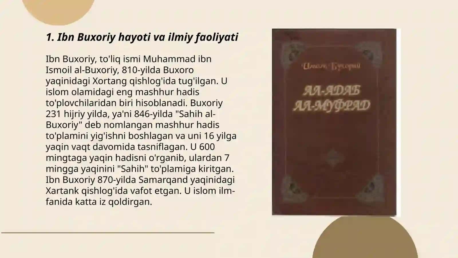 Al-Adab al-mufrad asari 3