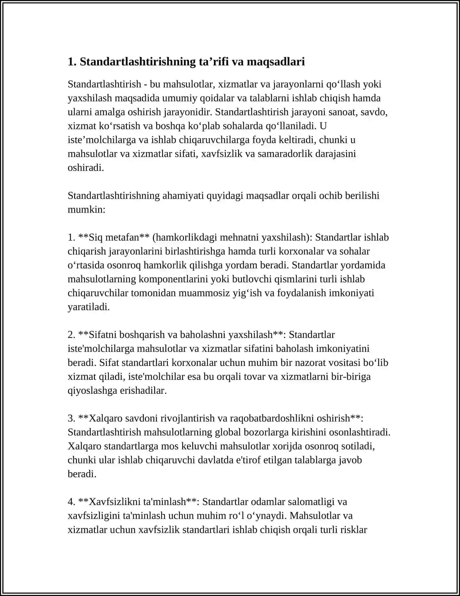 STANDASHTLASHTIRISHNING TASHKILIY ASOSLARI 3