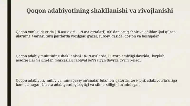 Qoqon Adabiy Muhiti 3