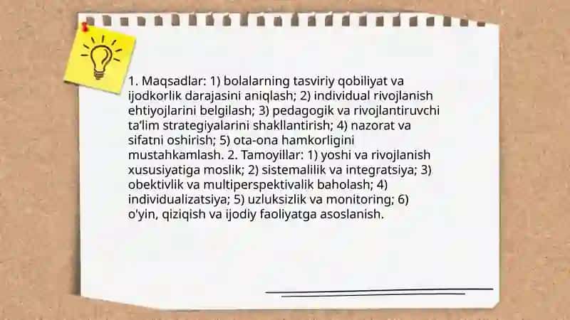 Maktabgacha yoshdagi bolalarni tasviriy qobiliyatlarni, ijodkorligini rivojlantirish monitoringi 3