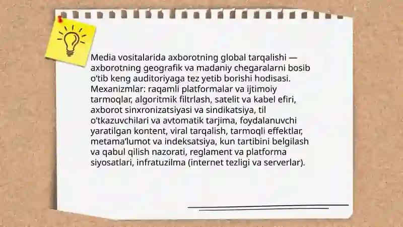Media vositalarida axborotning global tarqalishi va madaniy taʼsiri 3