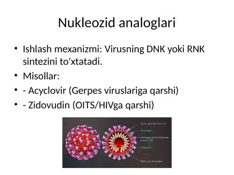 Viruslarga qarshi dorilar 3
