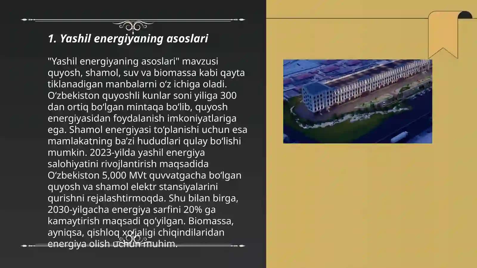 Yashil energiyaning asoslari 3