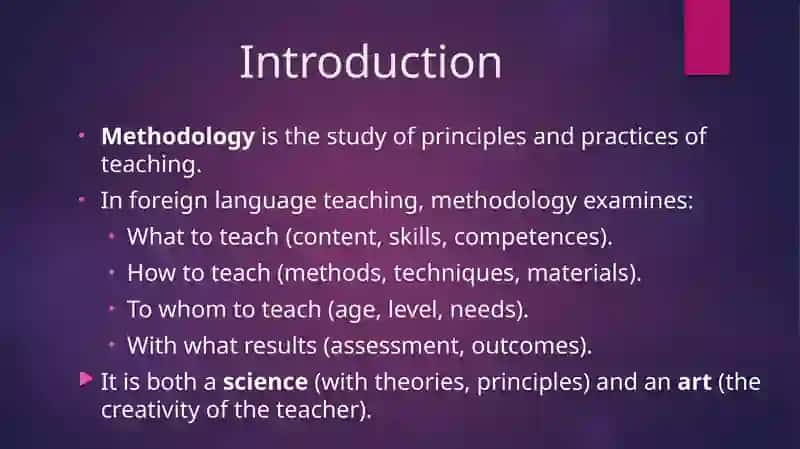 Development of Language Teaching Methodology 3