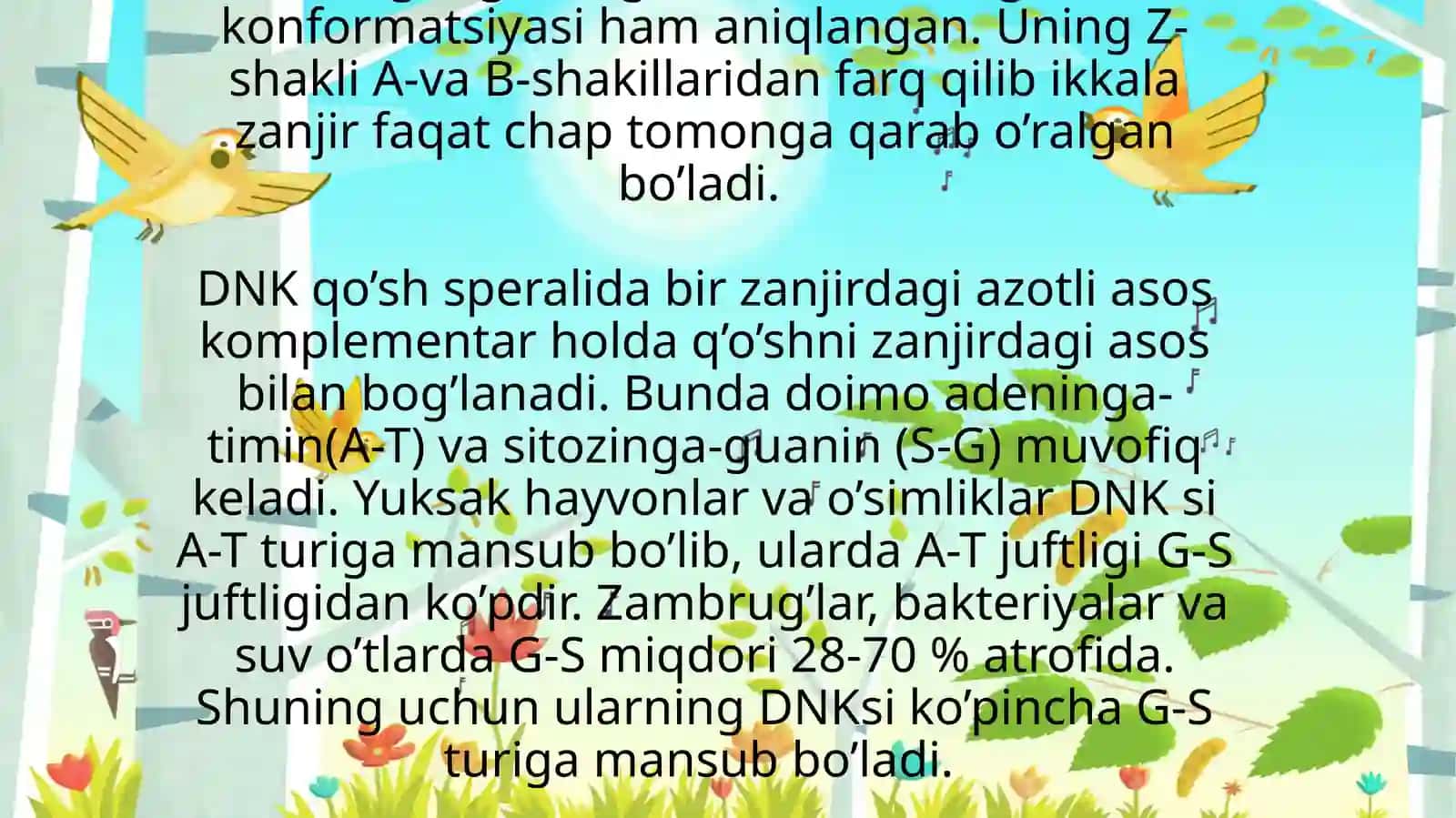 DNK NING OQSIL BIOSINTEZIDAGI ROLI. GENETIK INJENERIYA 3