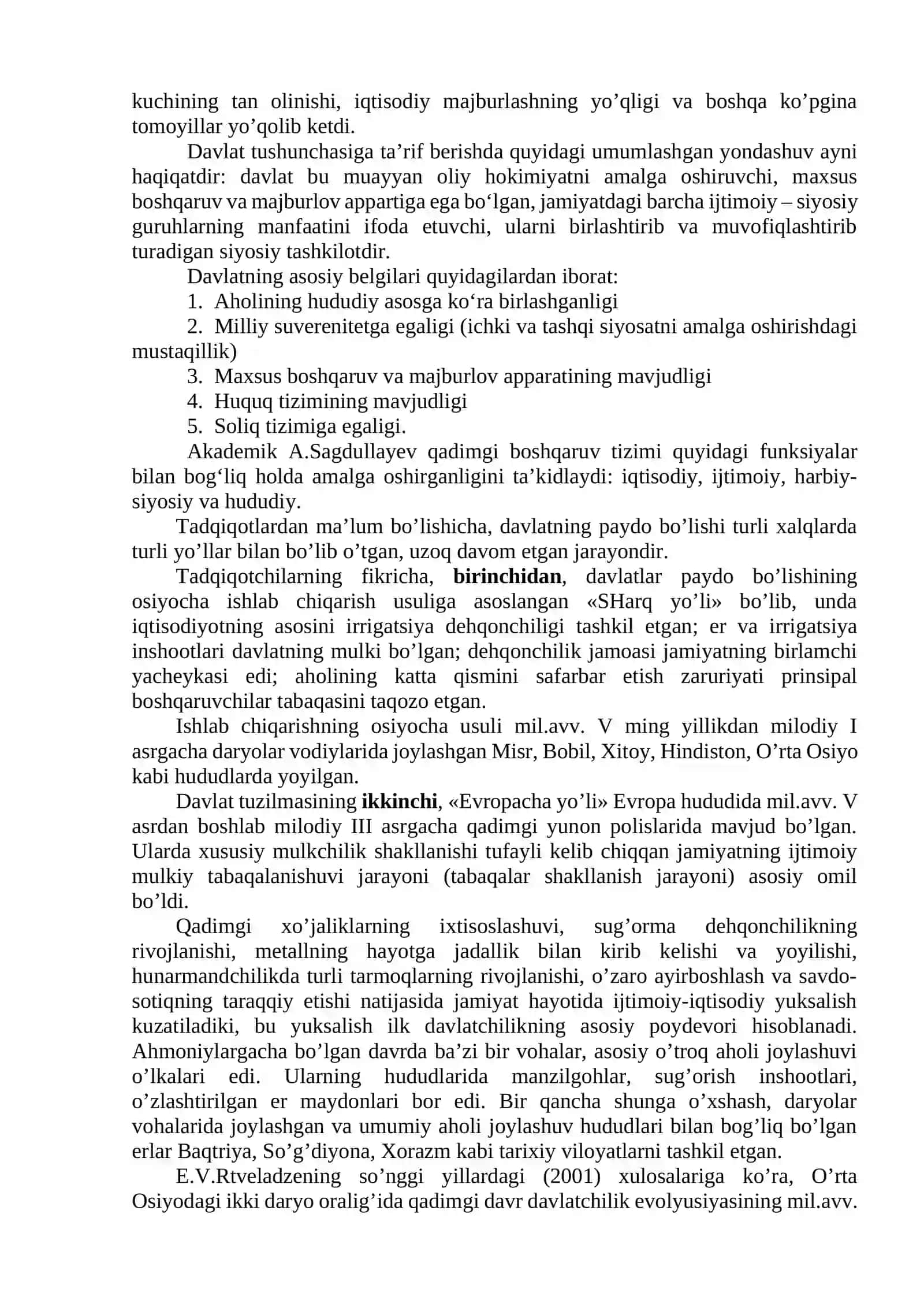 O'zbek davlatchiliginin shakllanishi va taraqqiyot bosqichlari 3