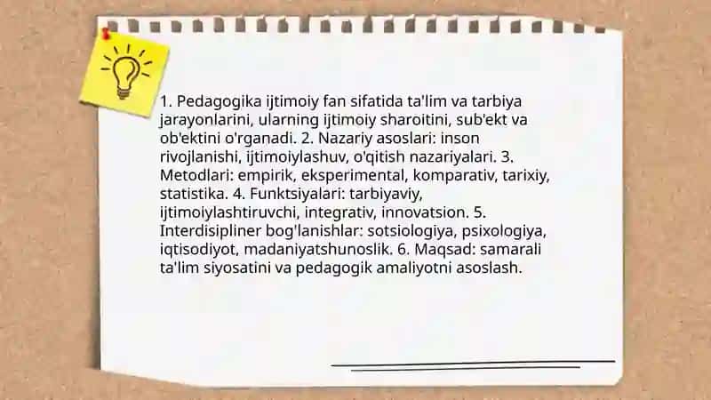 Pedagogika-ijtimoiy fan sifatida 3