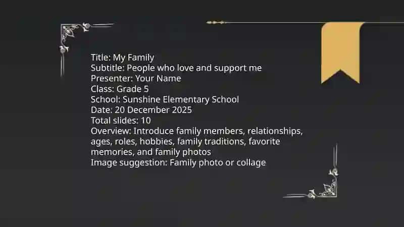 My Family 3