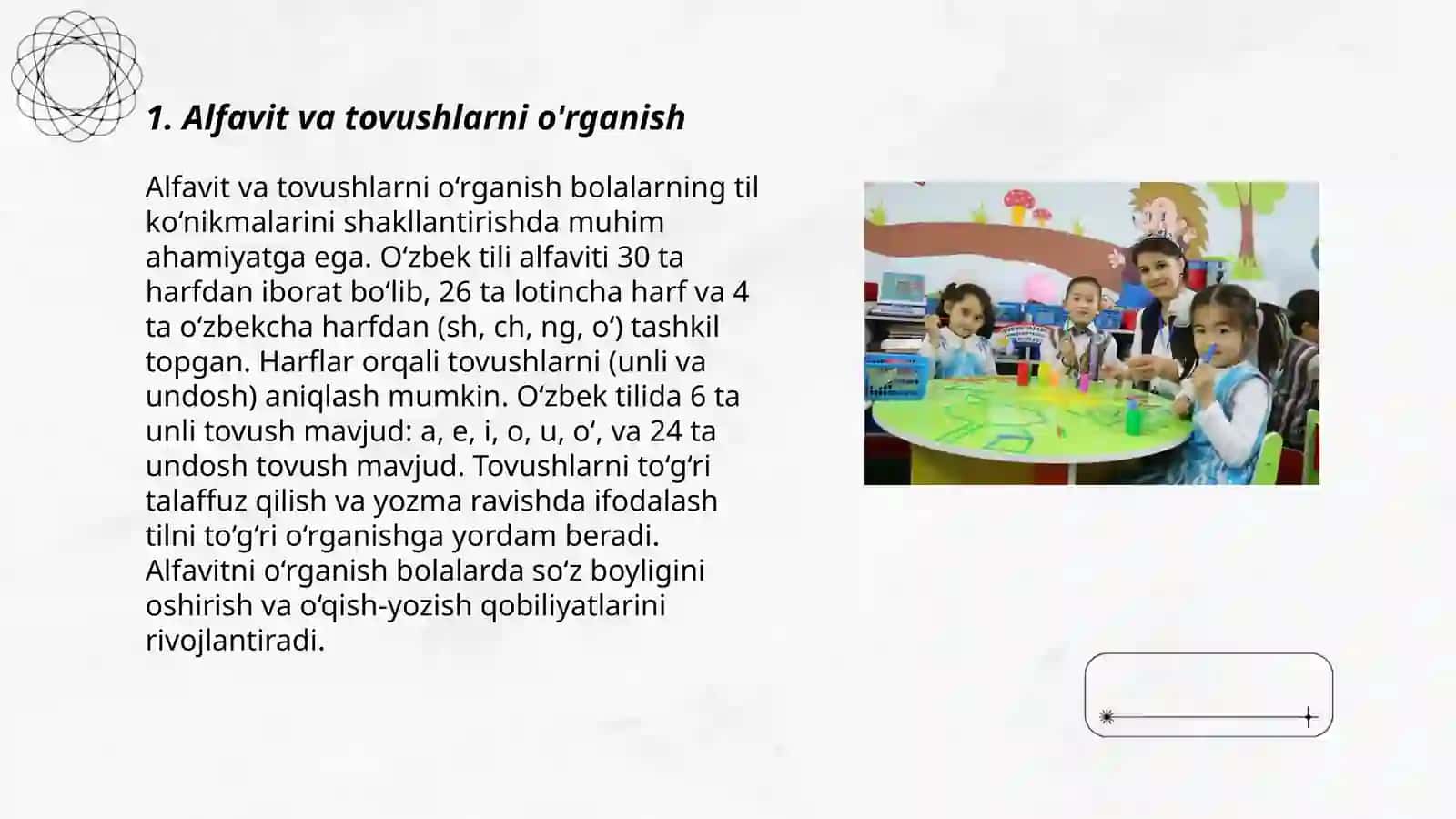 Alfavit va tovushlarni o'rganish 3