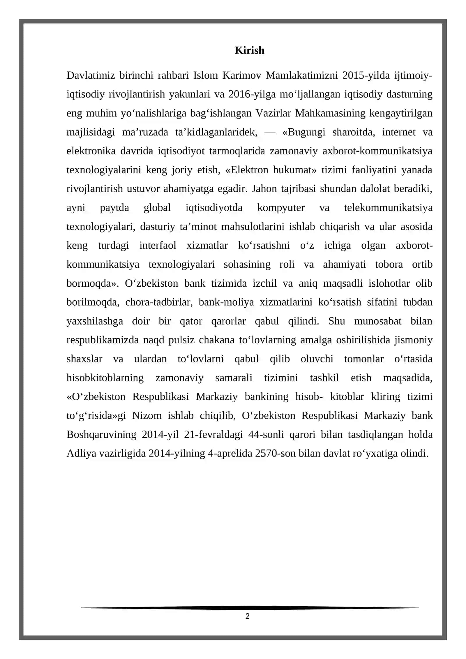 Banklarda axborot tizimining dasturiy ta’minlanishi 3