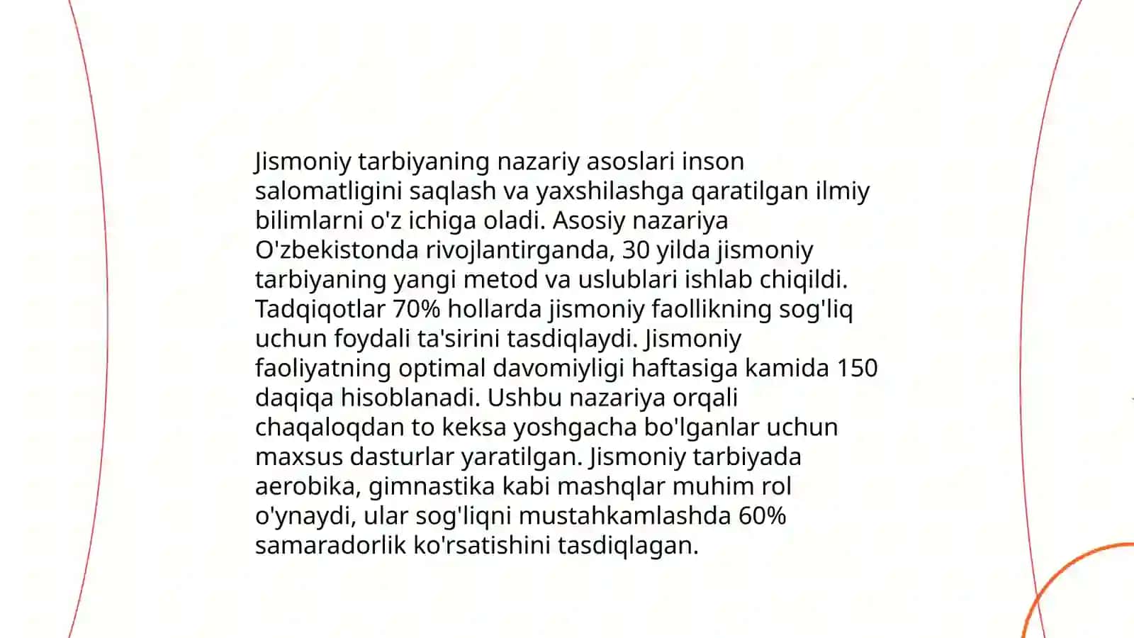 Boshlangʻich ta'lim fakulteti jismoniy madaniyat yo'nalishi 105 guruh 3