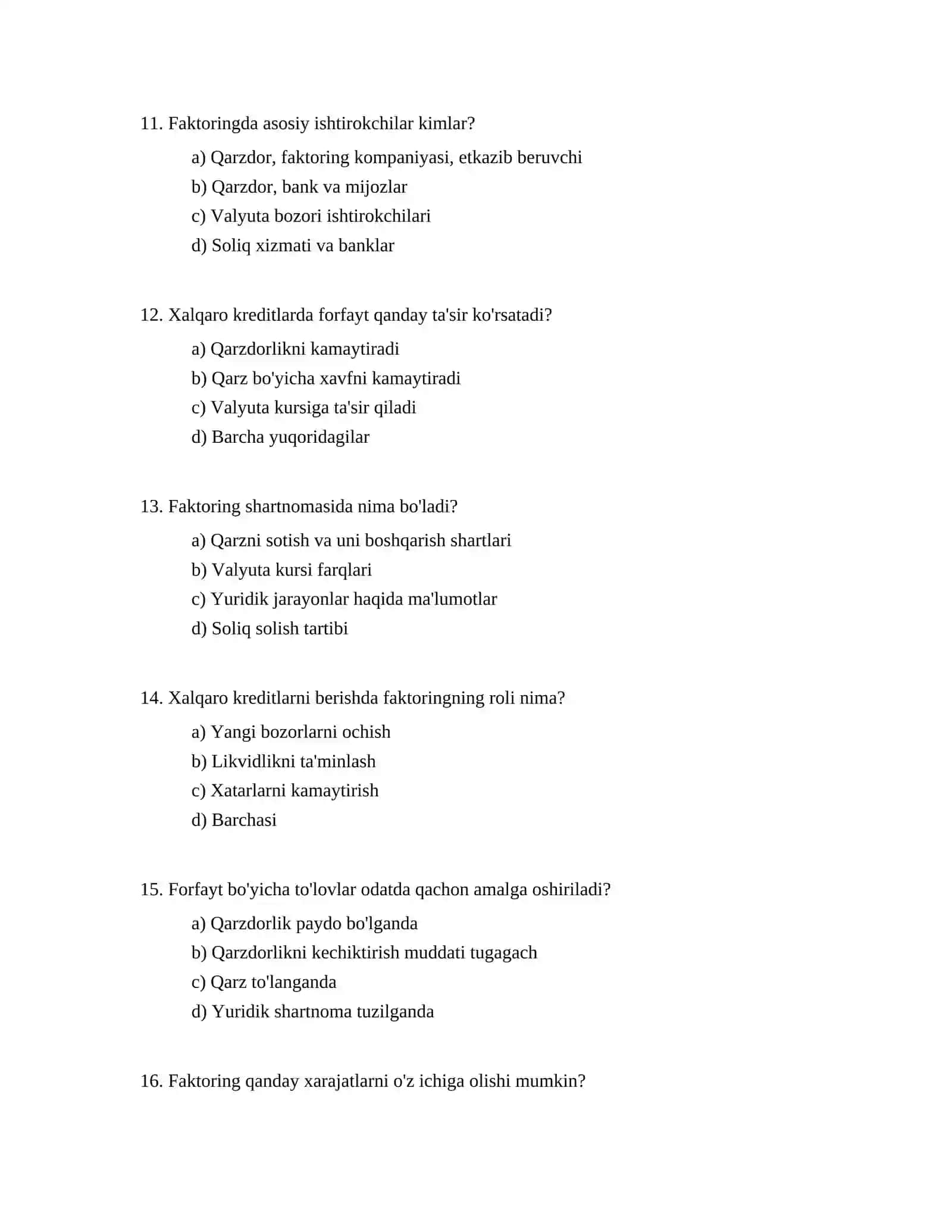 Xalqaro kredit munosabatlarda faktoring va forfayting 3