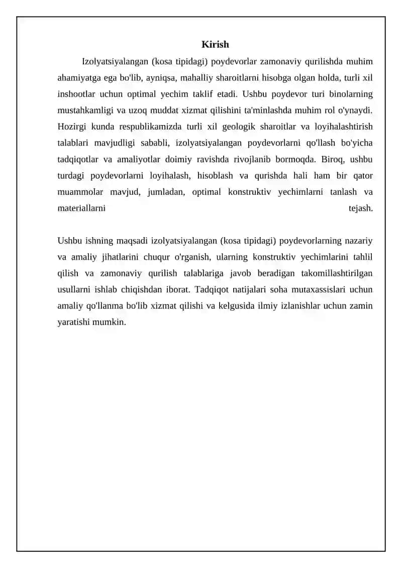 Izolyatsiyalangan poydevorlar va ularning konstruktiv yechimlari 3
