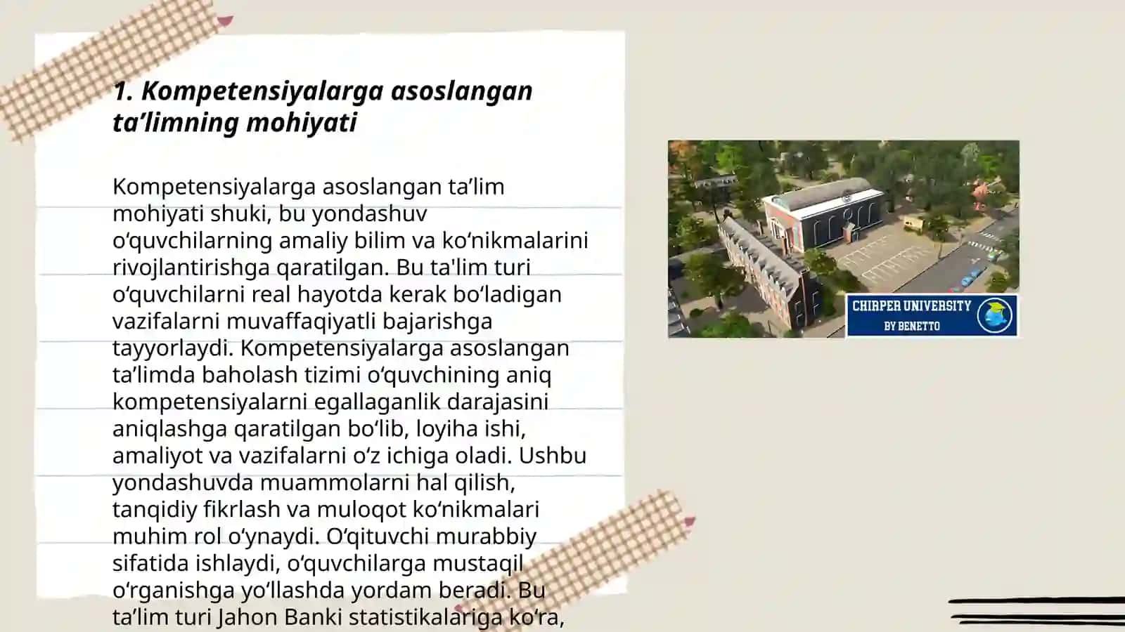 Kompetensiyalarni shakllantirishga yoʻnaltirilgan taʼlim 3