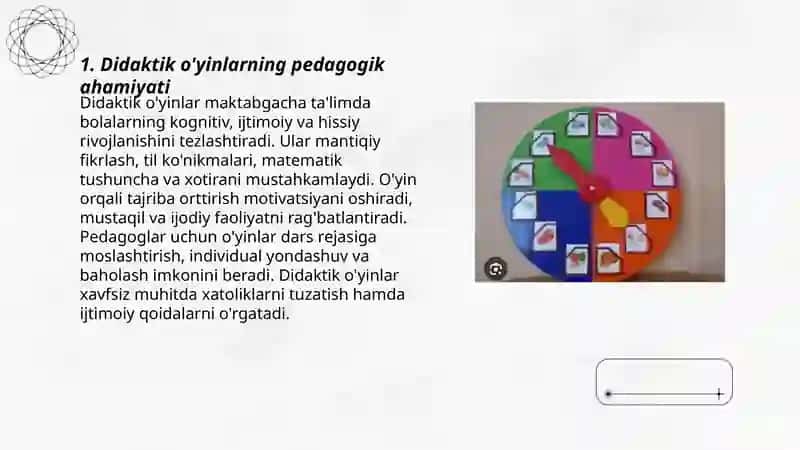 Maktabgacha ta'limda didaktik òyinlar 3