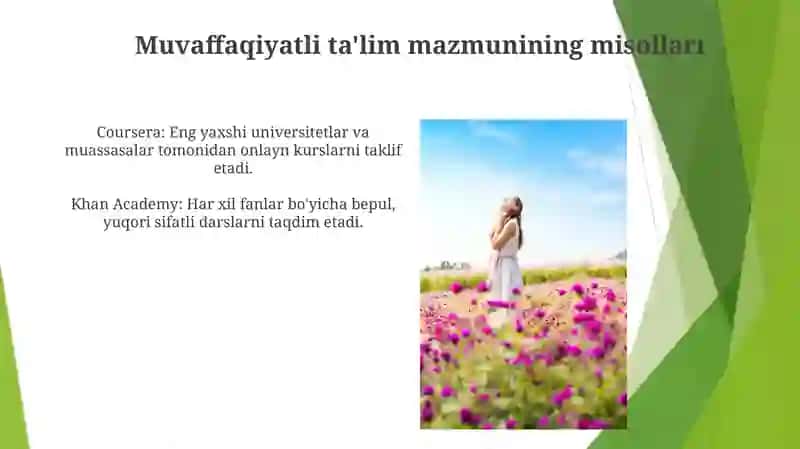 Taʼlim mazmuni 3