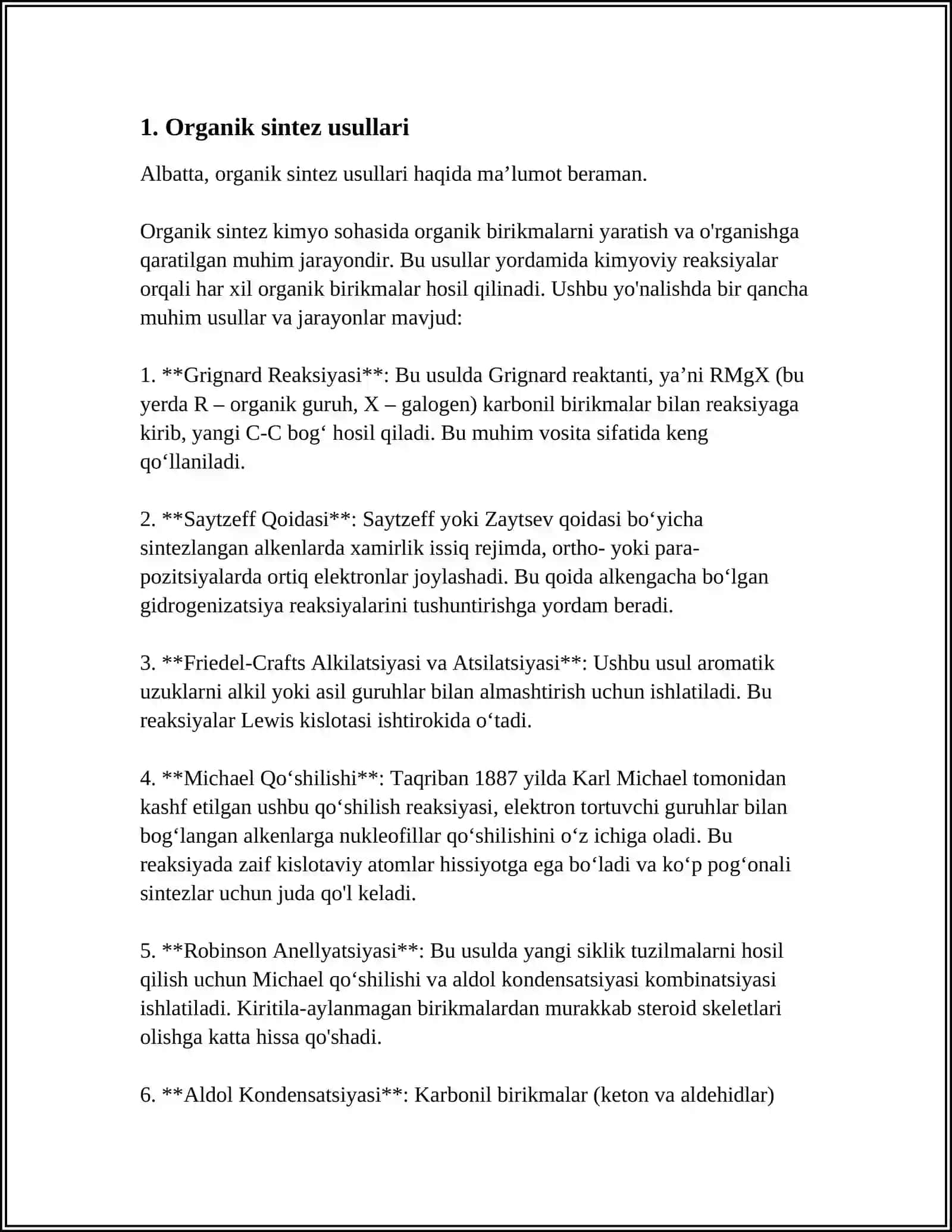 KON’YUGATLARNI SINTAZLASH VA ULARNI KATALITIK AKTIVLIKLARINI ANIQLASH 3