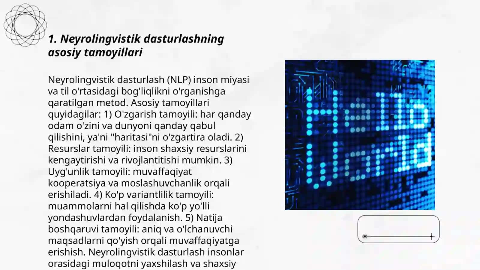 Neyrolingvistik dasturlash texnologiyasi 3