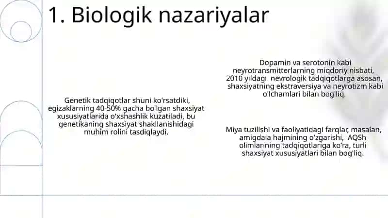 Shaxs borasidagi nazariyalar 3