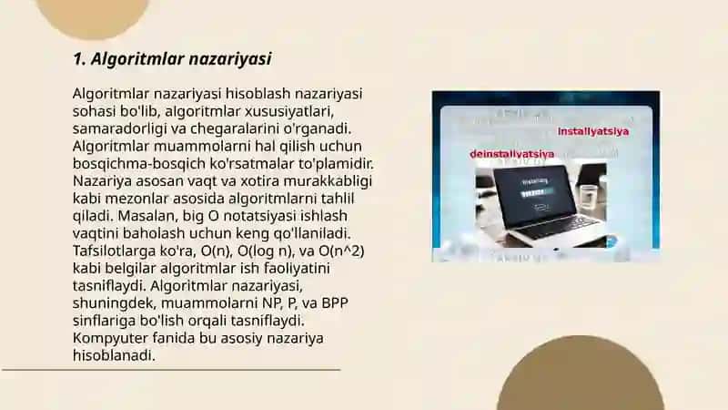 Algoritmlar nazariyasi 3