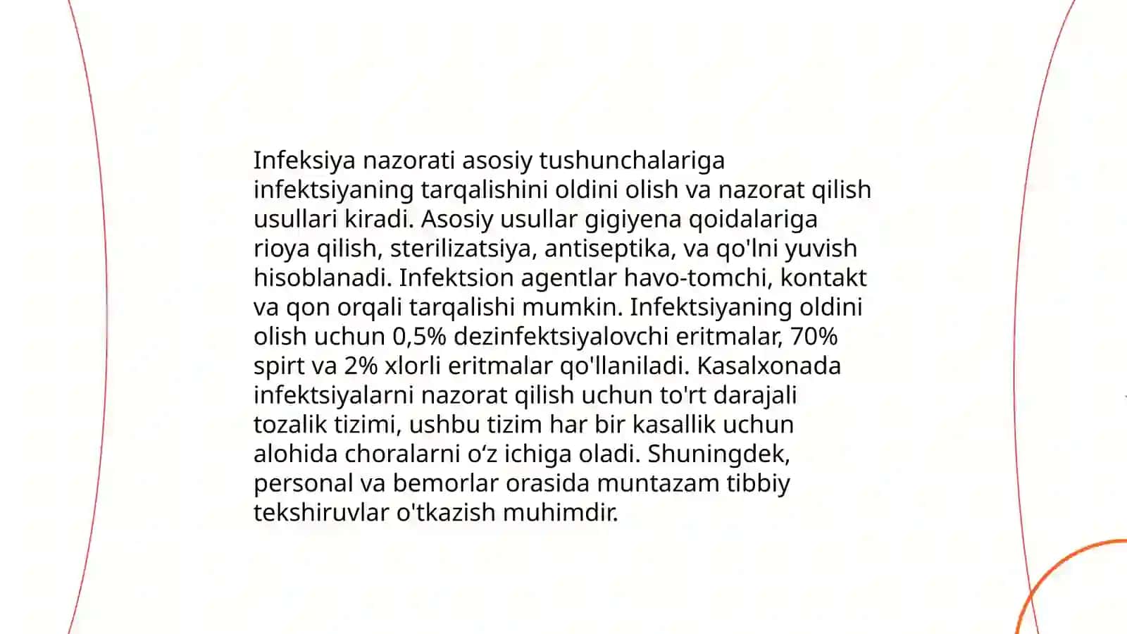 Infeksiya nazorati va infeksiya havfsizligi 3