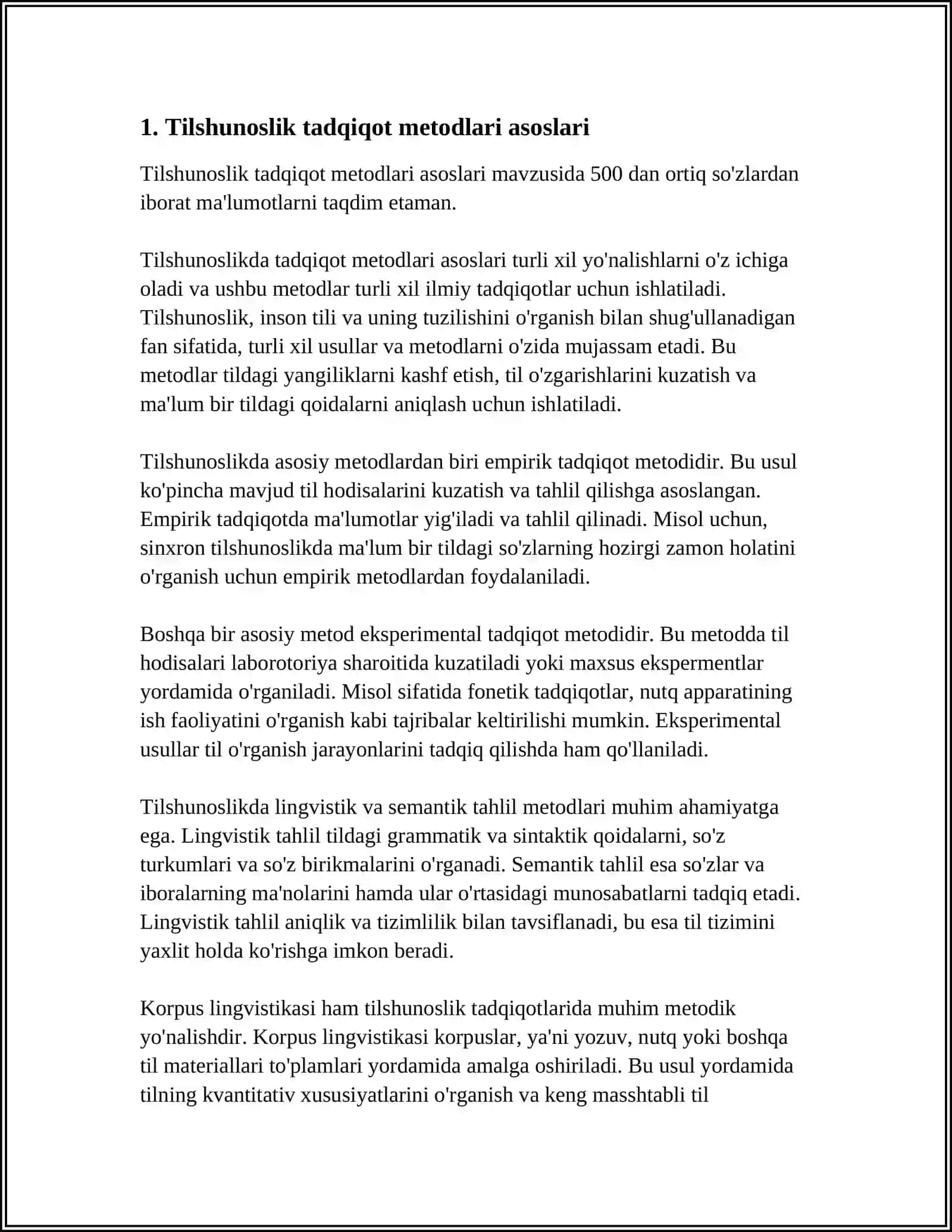LINGVISTIK TADQIQOT METODLAR 3