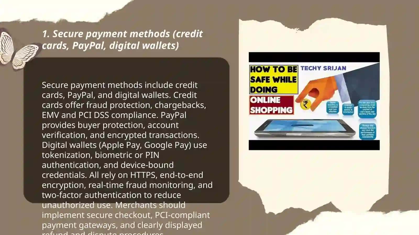 Security measures in online shopping 3