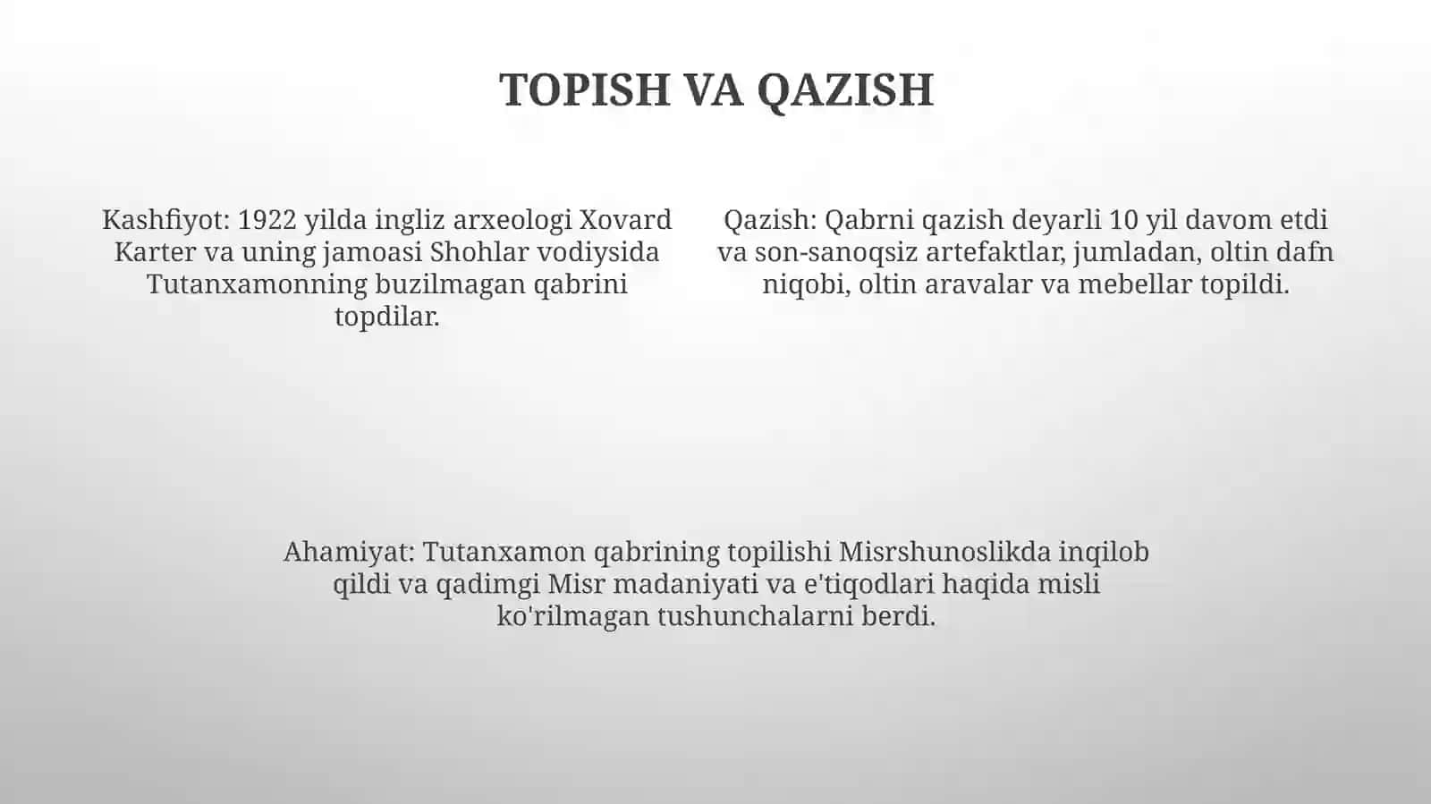 TutonxamonMaqbarasi 3