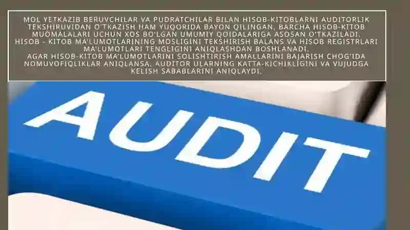 Mol yetkazib beruvchi va pudratchilar bilan hisob-kitob 3