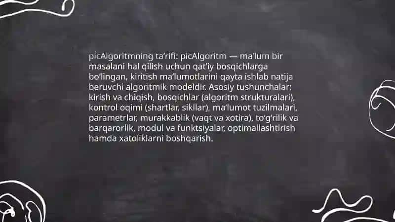 Algoritm tushunchasi va tarixi 3