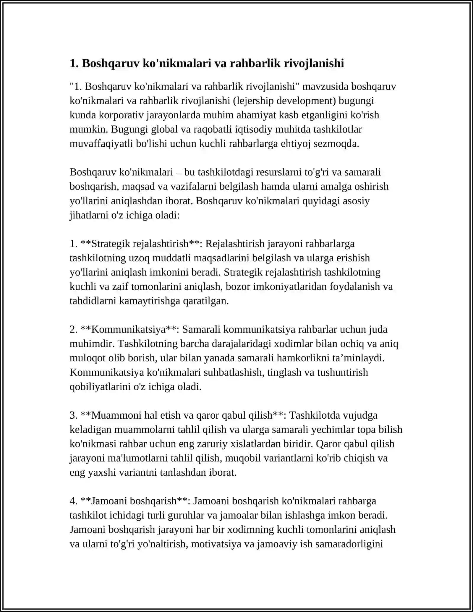 BOSHGARUV RIVOJLANISH VA KORPORATIV IJTIMOIY MA'SULYAT 3