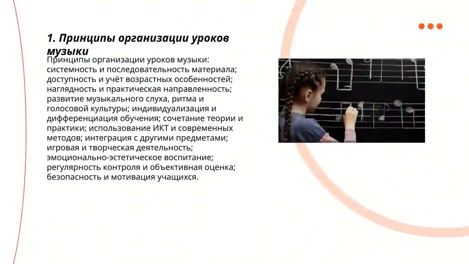 Организация, планирование и учёт уроков музыки.Глоссарий 3