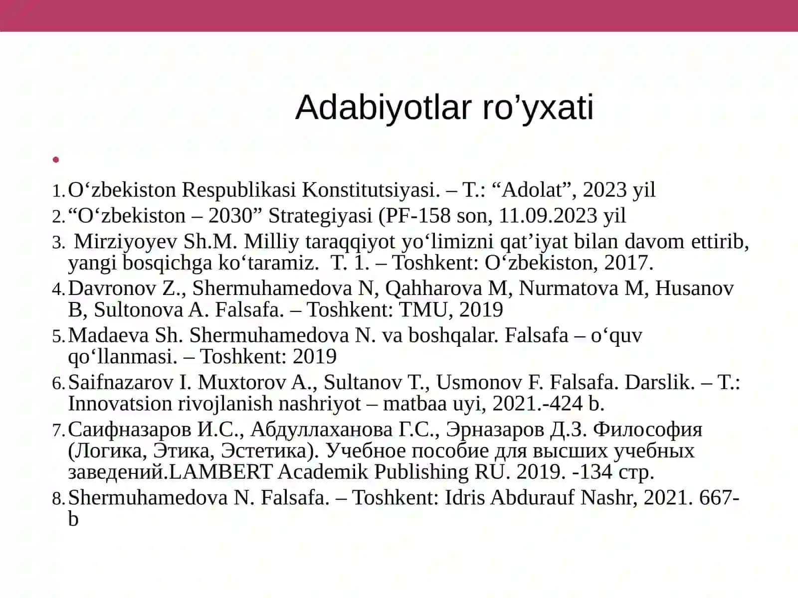 Falsafaning mohiyativajamiyattaraqqiyotidagiroli 3