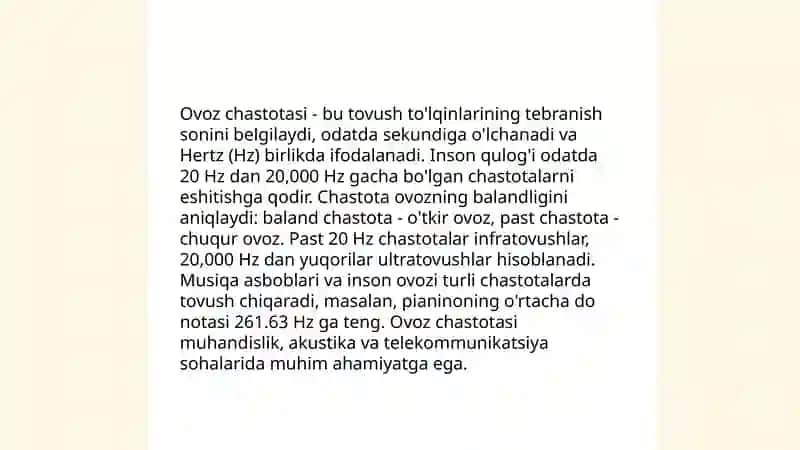 Natural son miqdorlarni oʻlcham natijasi sifatida 3