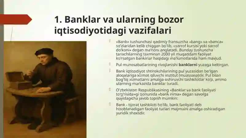 Bank tizimi. Pul-kredit siyosati 3
