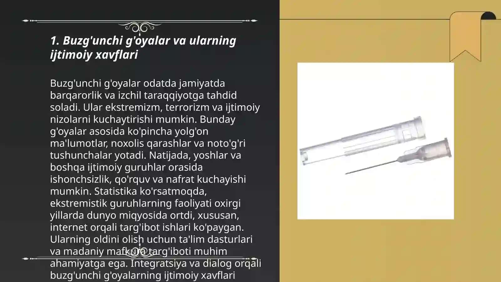 Buzg'unchi g'oyalar va ularning ijtimoiy xavflari 3