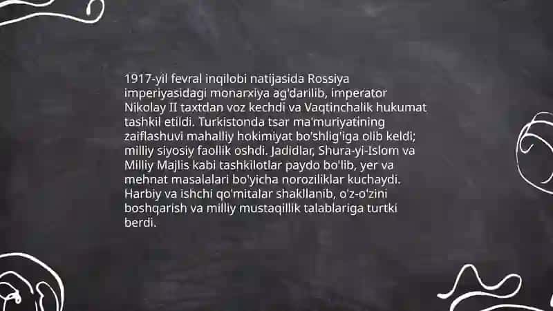 1917-yil Turkistondagi vaziyat 3
