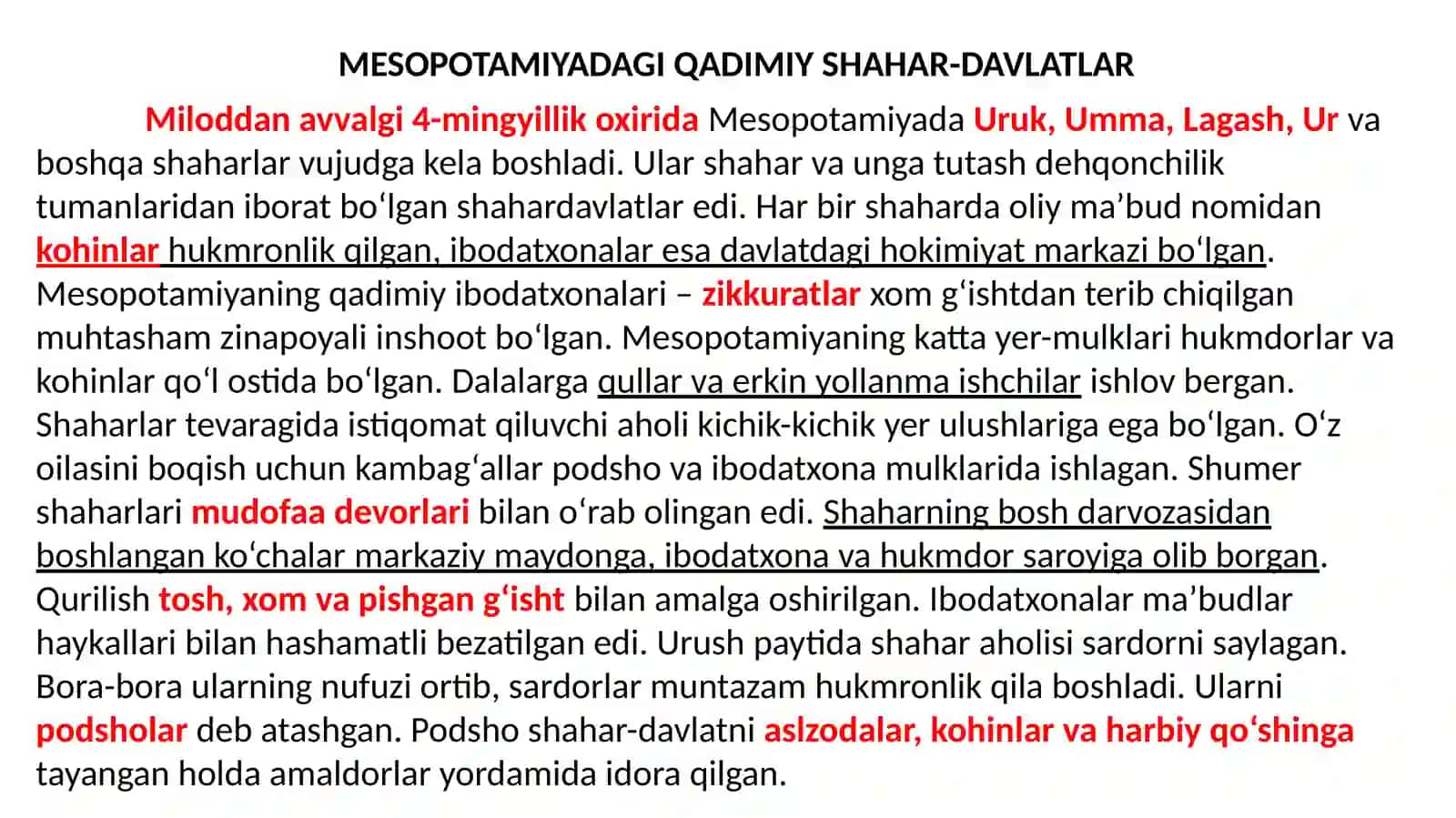 Mesopotamiya sivilizatsiyalari 3