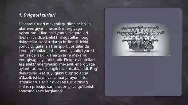 Dvigatel haqida 3