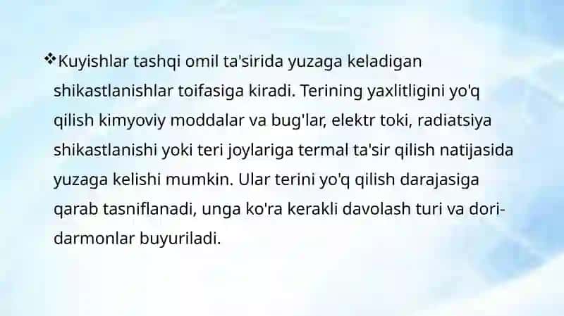 Kuyish kasalligida dorivor o’simliklarni qo’llanilishi 3