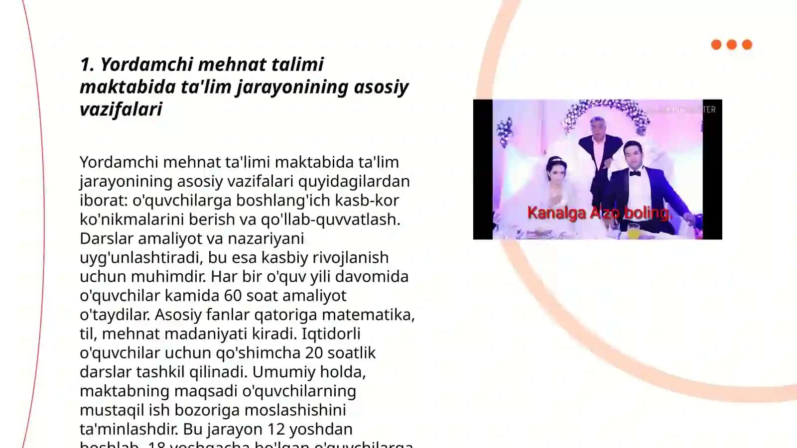 Yordamchi mehnat talimi maktabida oqish darslarining talimiy,tarbiyaviy,korreksion vazifasi 3