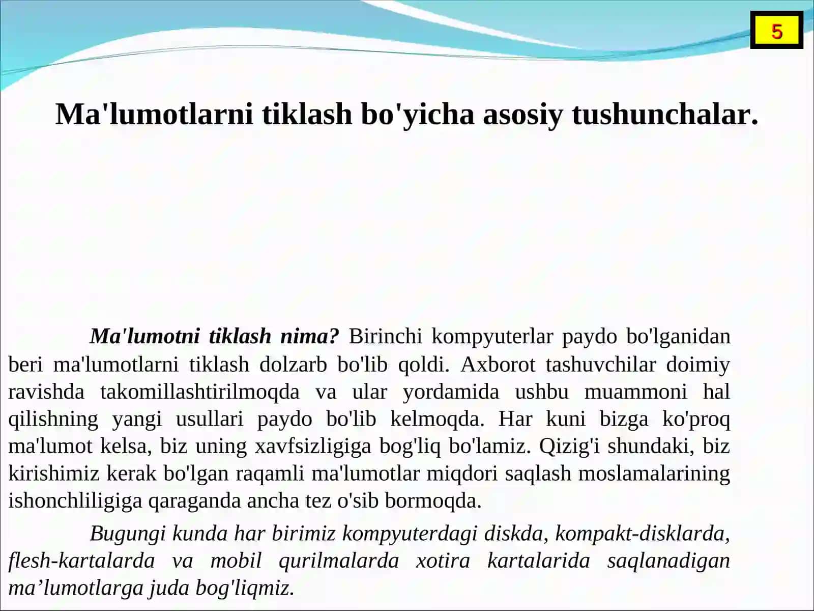 Ma’lumotlarni qayta tiklash vositalari 3