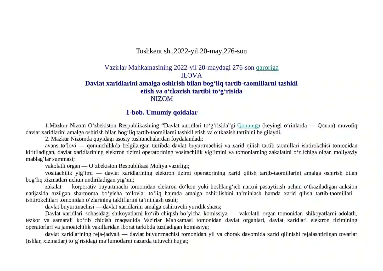 XARIDQILISHTARTIBI.DAVLATXARIDLARINIMONITORINGIVAULARNINAZORATQILISH(4soat) 3