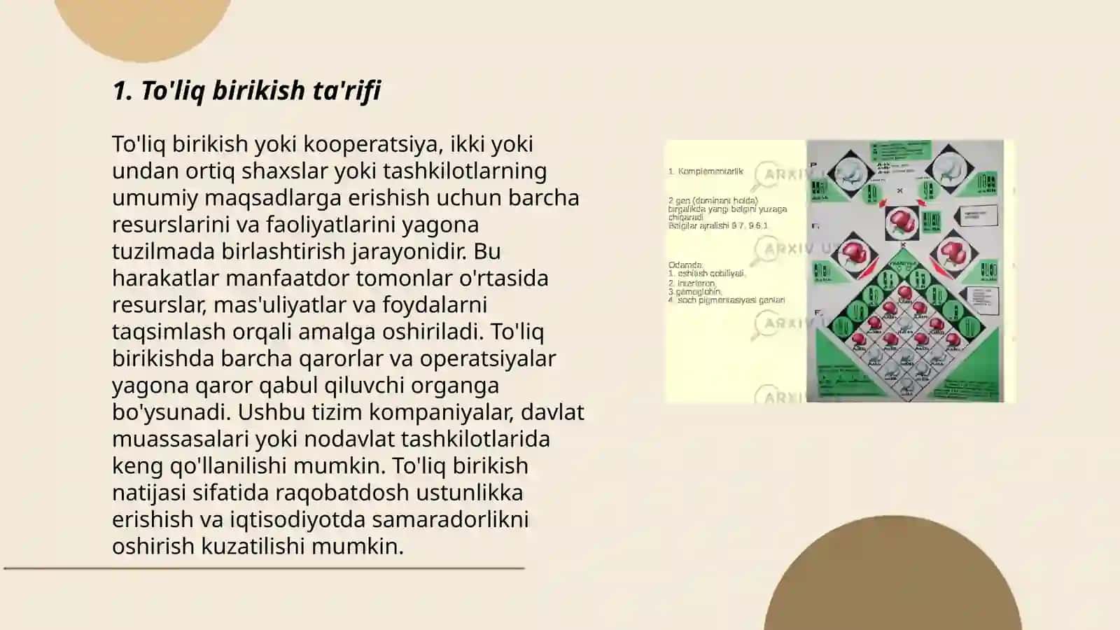 To'liq birikish ta'rifi 3
