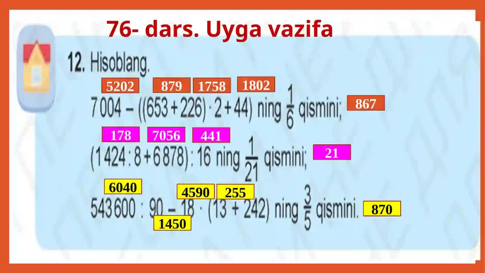 Kataliklar ning qismlari 3