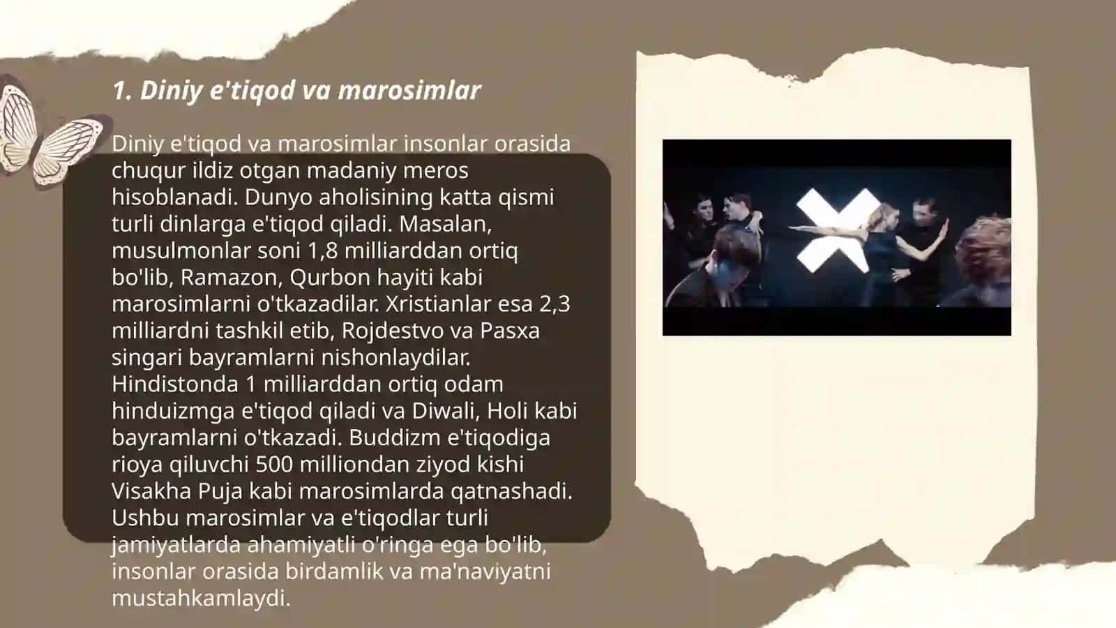 Dunyo xalqlari madaniyatidagi umumiylik va farqlar 3